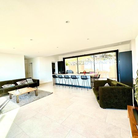 Super Villa Moderne Corbara Vue Mer Kültér fotó