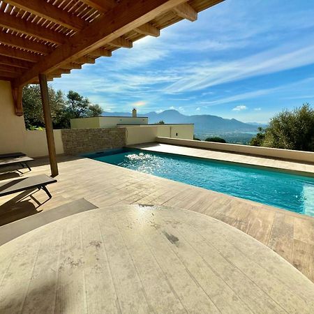 Super Villa Moderne Corbara Vue Mer Kültér fotó