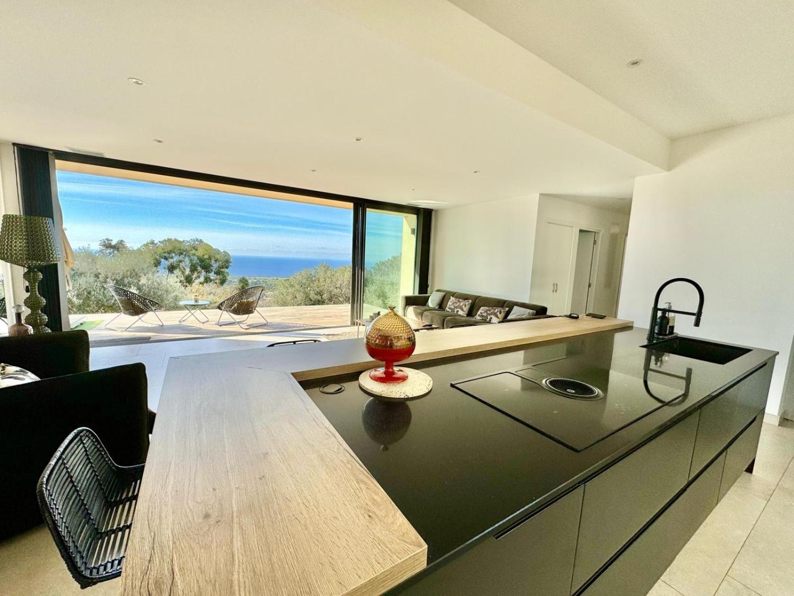 Super Villa Moderne Corbara Vue Mer Kültér fotó