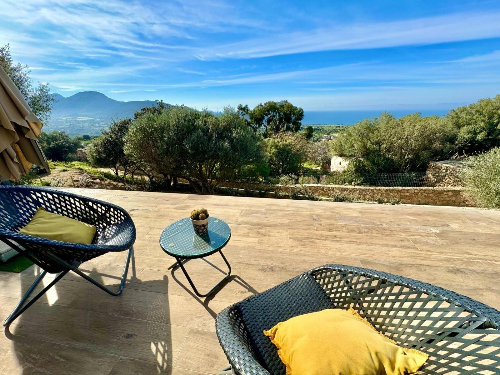 Super Villa Moderne Corbara Vue Mer Kültér fotó