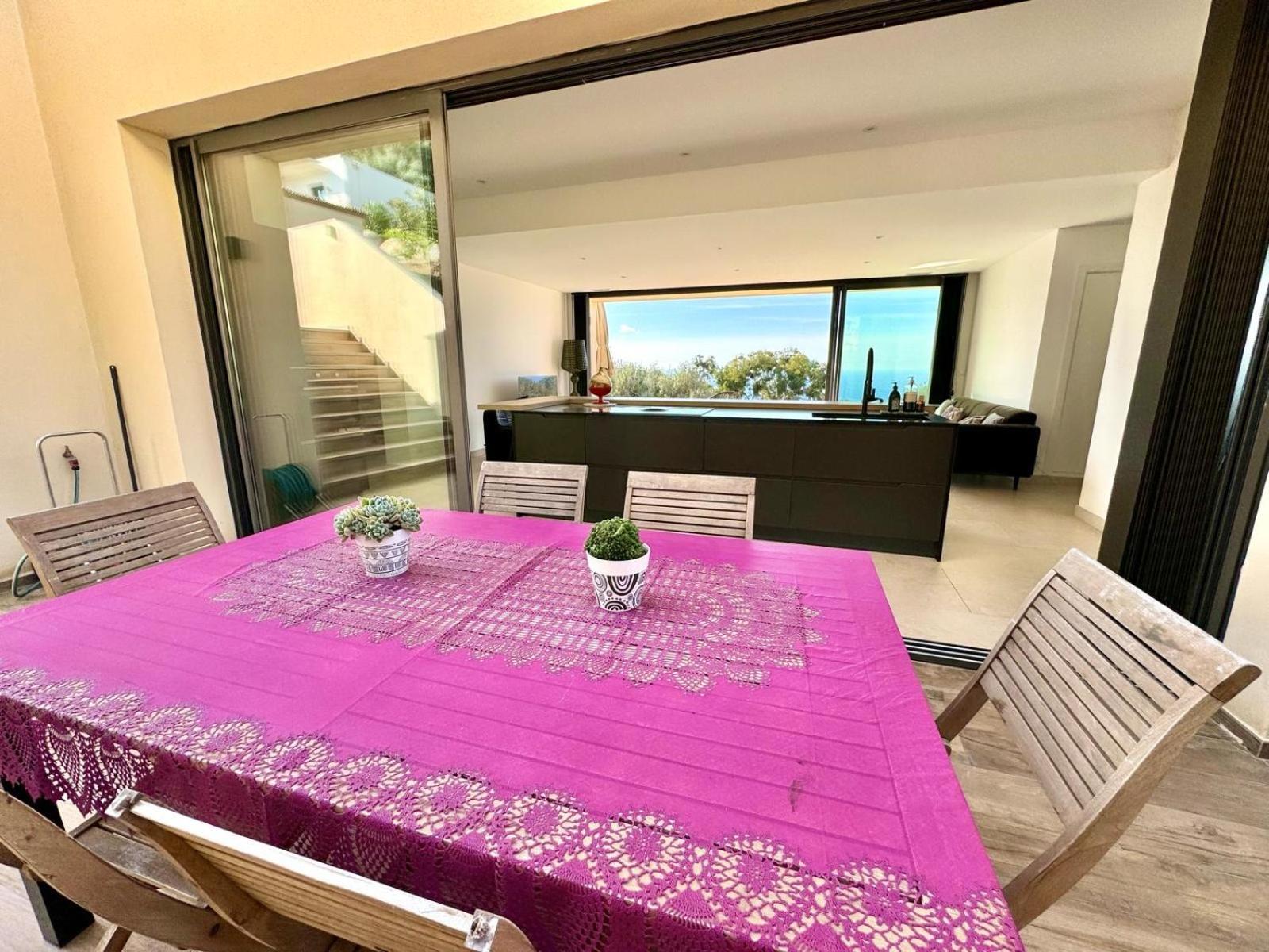 Super Villa Moderne Corbara Vue Mer Kültér fotó