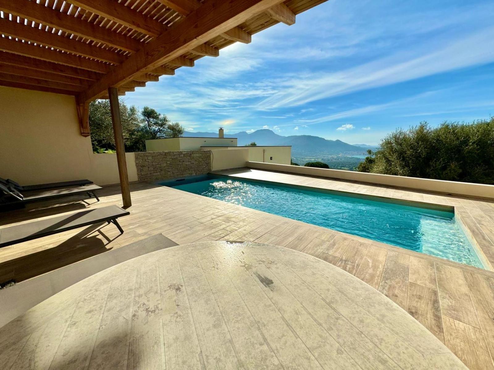 Super Villa Moderne Corbara Vue Mer Kültér fotó